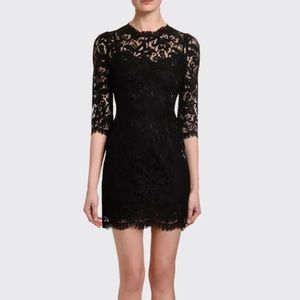 Dolce & Gabbana Black Lace Mini Dress -40 - NWT